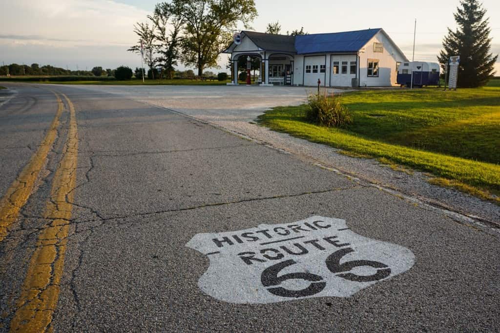 A historia da rota 66 - Viagem de moto pelos Estados Unidos