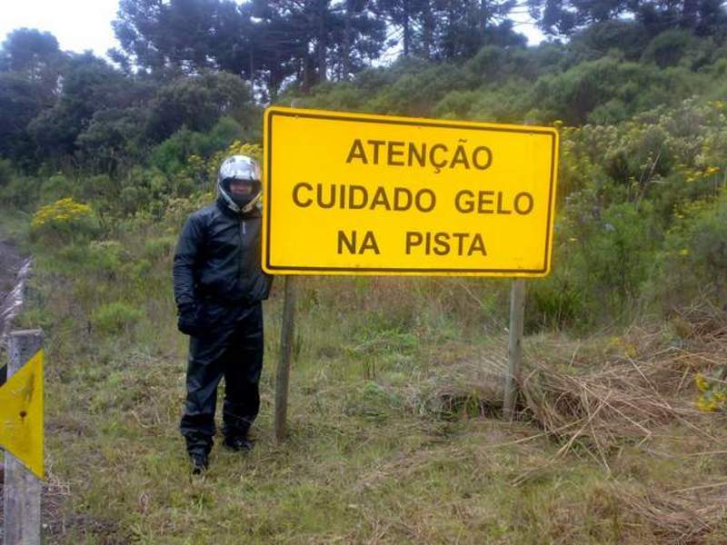 Viagem de moto até a Serra do Rio do Rastro