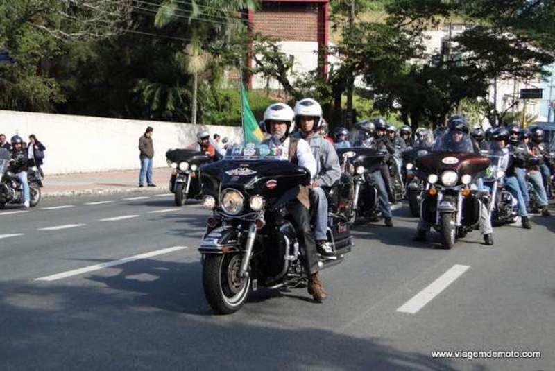 Encontro Internacional de Harleyros em Blumenau