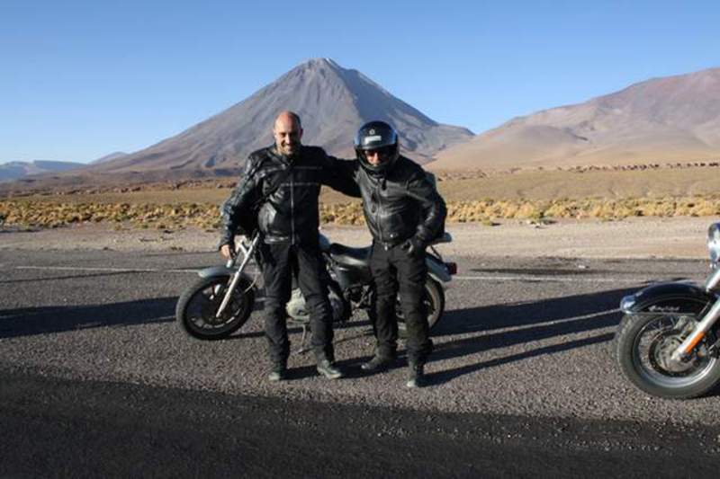 Viagem de moto até o deserto do Atacama