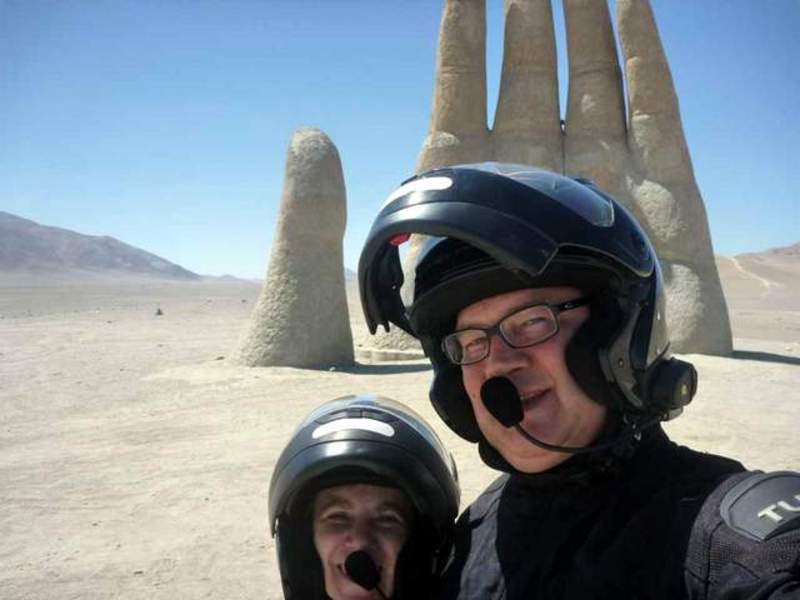 Viagem de moto ao Atacama