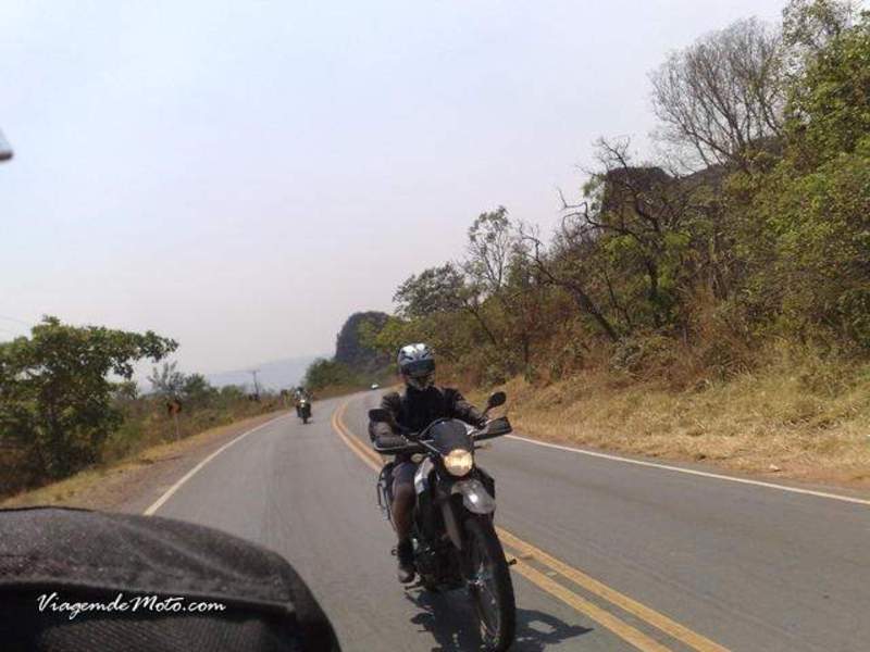 Viagem de moto até a Chapada dos Guimarães