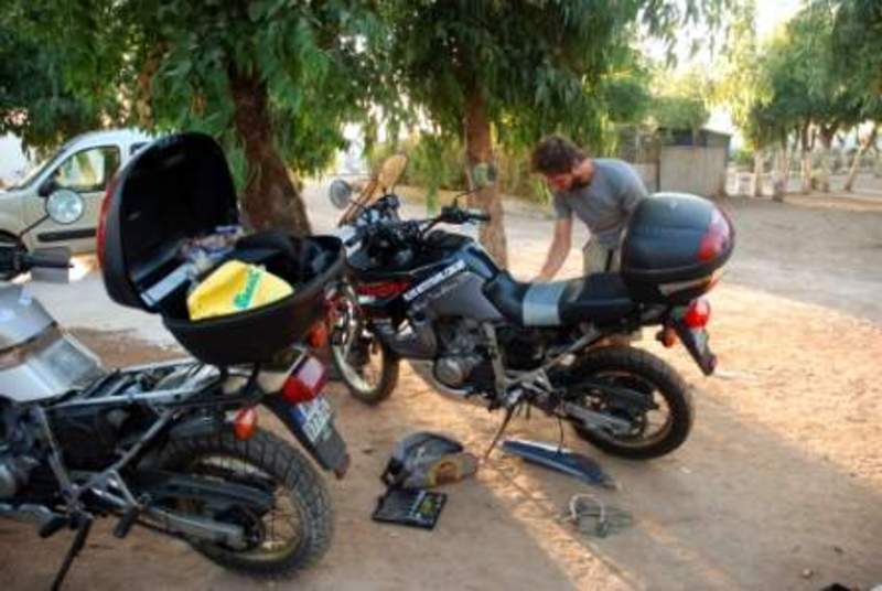 Preparativos para a viagem