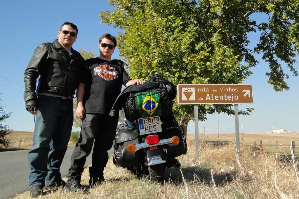 Viagem de moto por Portugal e Espanha