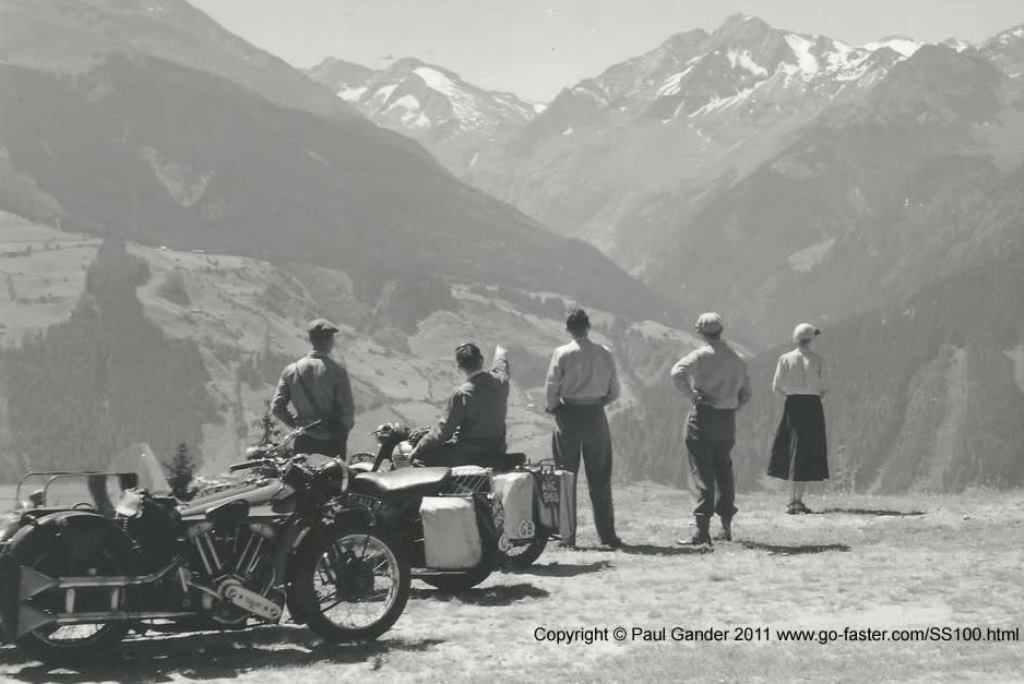 Viagem de Moto pela Europa em 1953