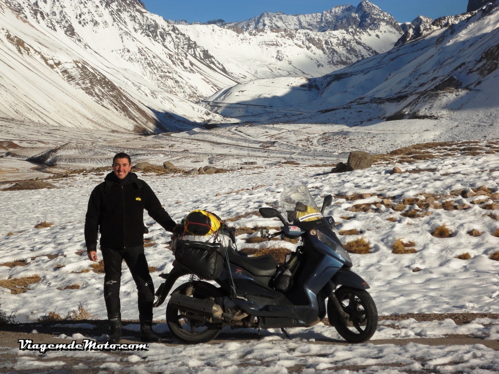 Viagem pelo mundo com uma scooter