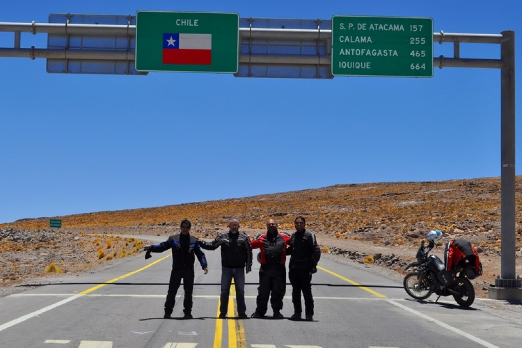 Viagem de moto até o Deserto do Atacama, Chile