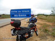 Viagem de moto de São Paulo até a Bahia