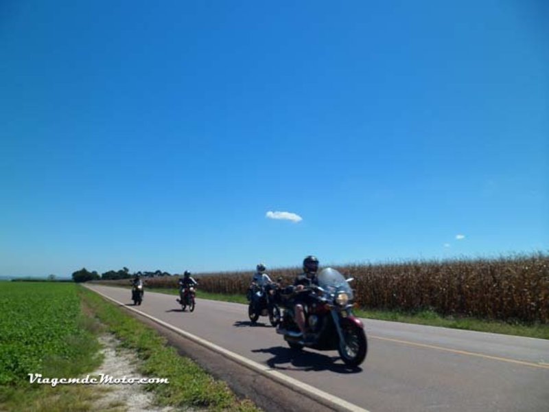 Viagem de moto até o Cânion do Guartelá