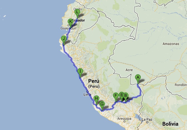 20° dia – Naranjal – Ambato