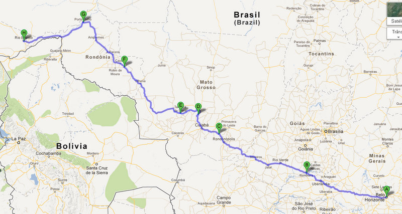 8º dia – Porto Velho – Rio Branco