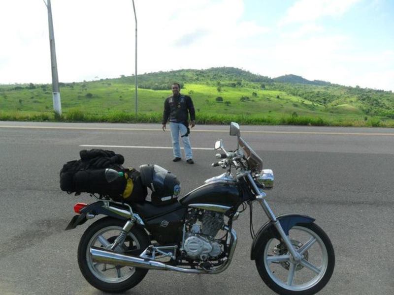 De Guarulhos a Ilhéus em uma Dafra 150cc