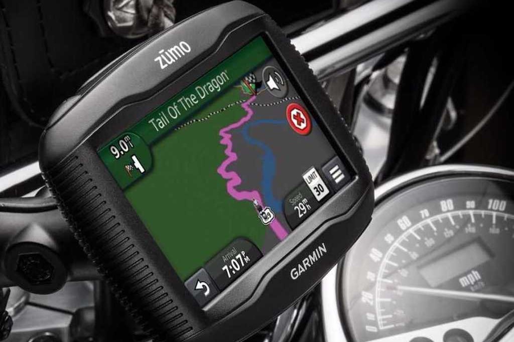 Traçando dados de viagem de moto em GPS
