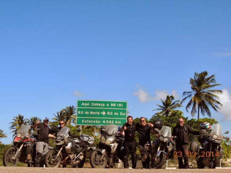 Aventura de moto pelo Nordeste brasileiro