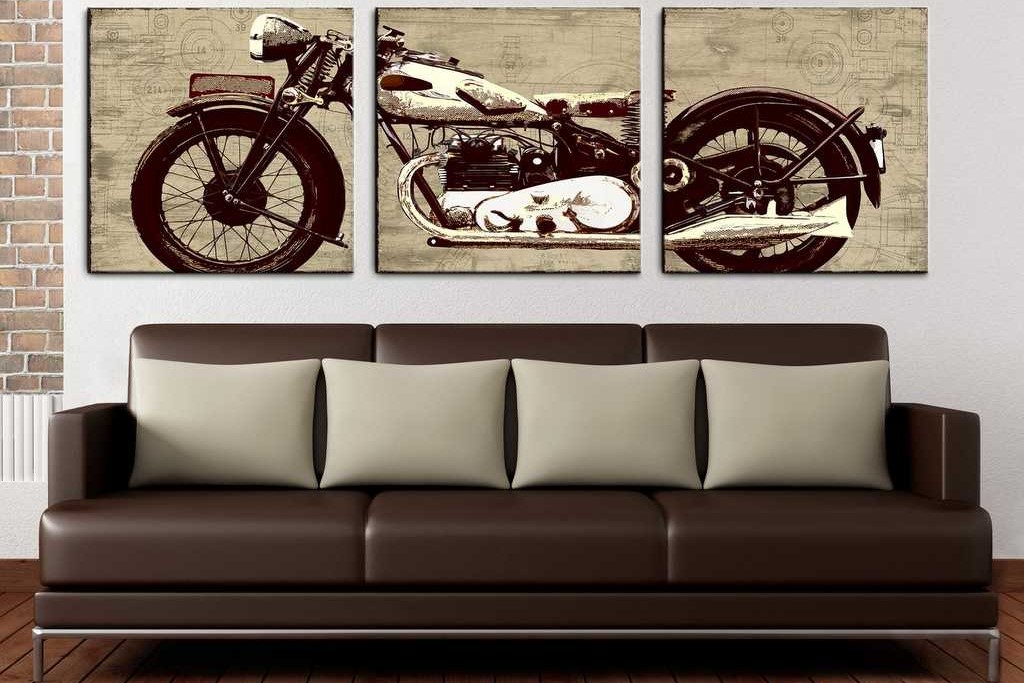 Dicas decoração de casa com tema motocicleta