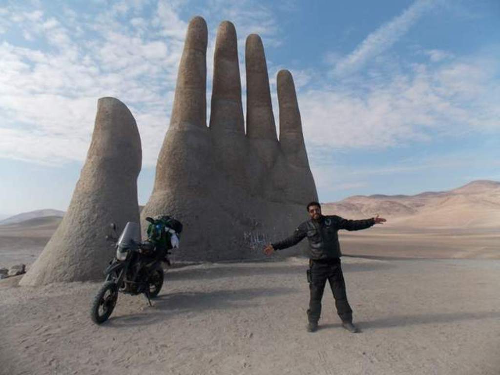 Perdido pela América do Sul com uma Lander 250