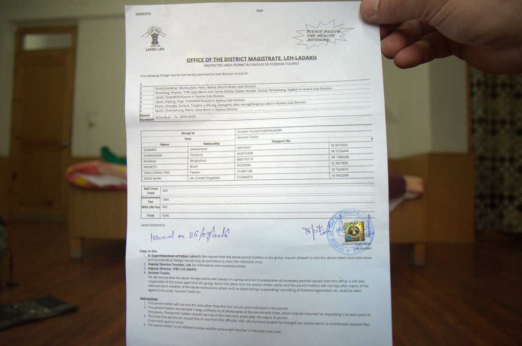 10º dia – Na trilha da permissão perdida: um dia de correria em Leh