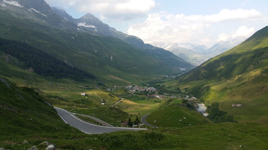 1° dia: Landsberg am Lech (Alemanha) – Fiesch (Suiça)