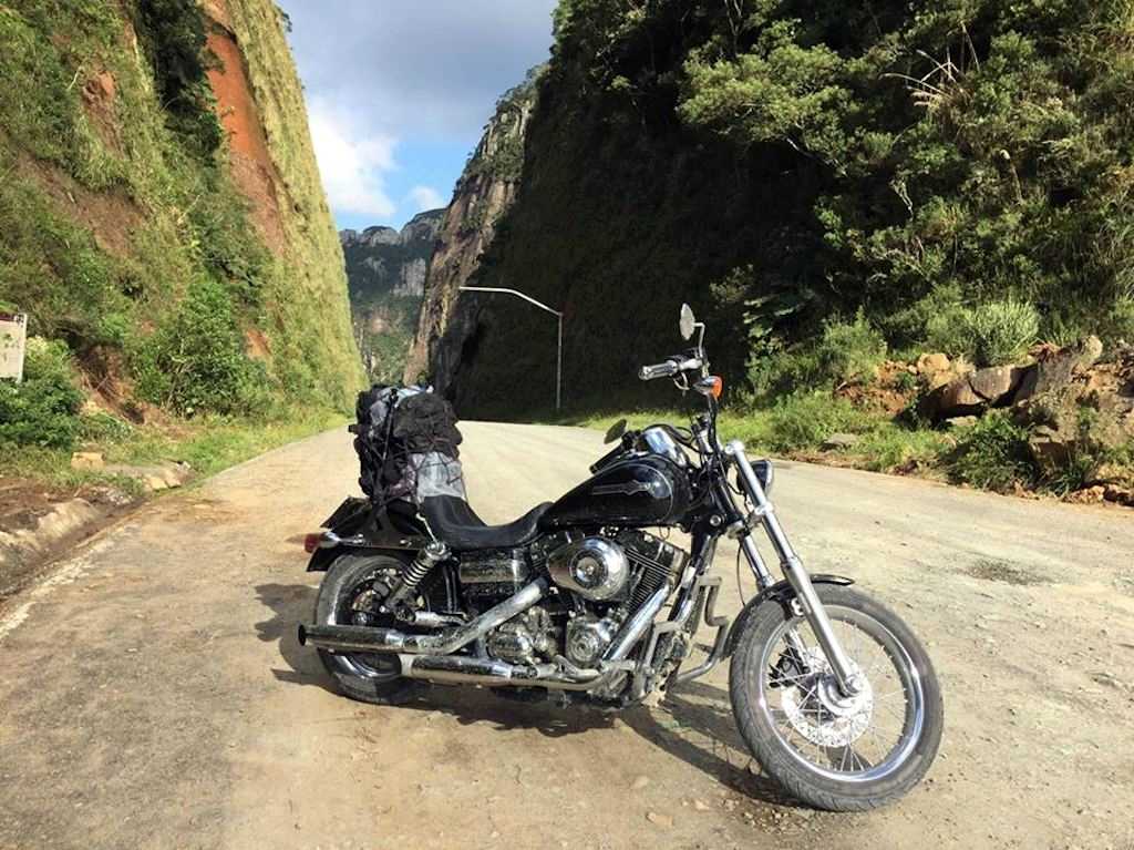 Viagem de moto até Urubici