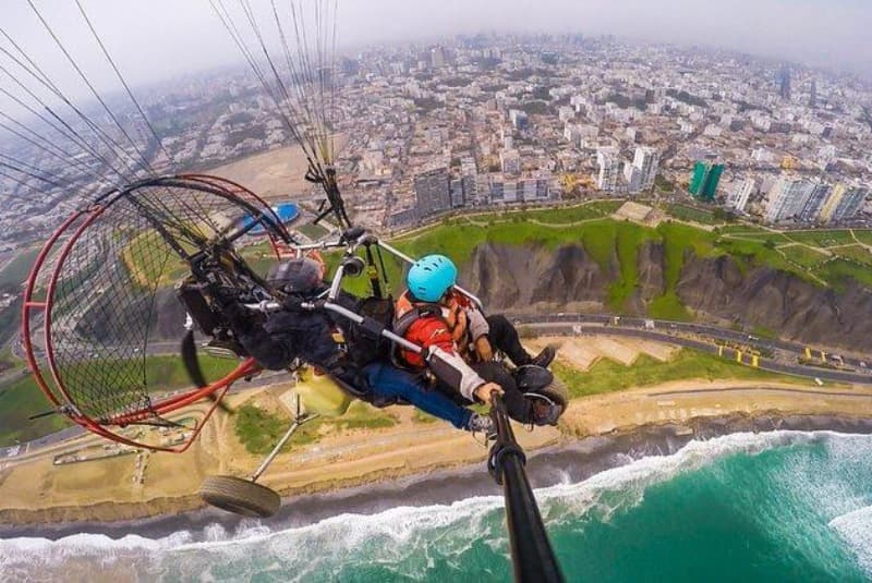 Dia 84 – Parapente em Lima