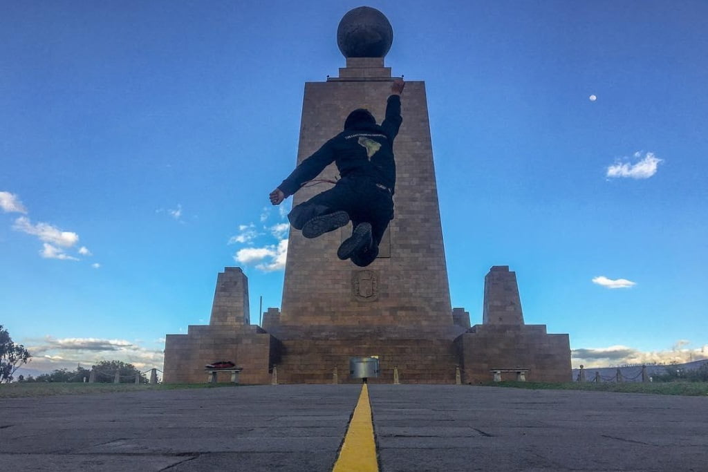 Dia 91 – Mitad del Mundo, Quito, Ecuador