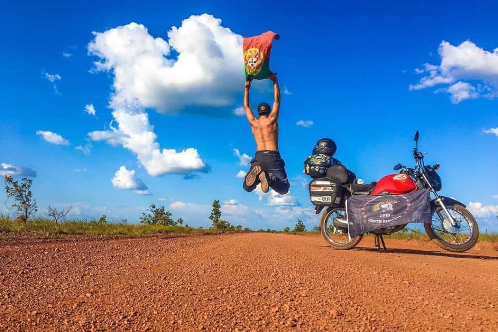 Fim da viagem de moto pela América do Sul