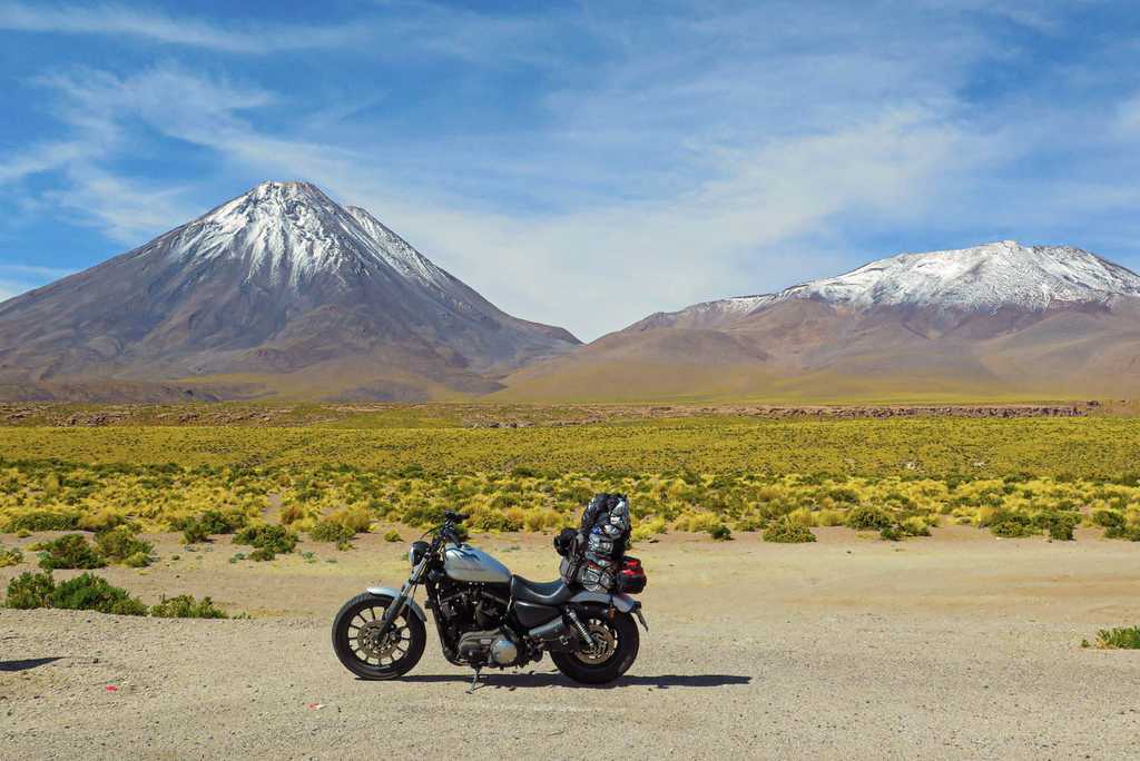 Viagem de moto até o Deserto do Atacama