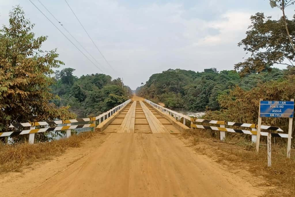 Viagem de moto pela Amazônia