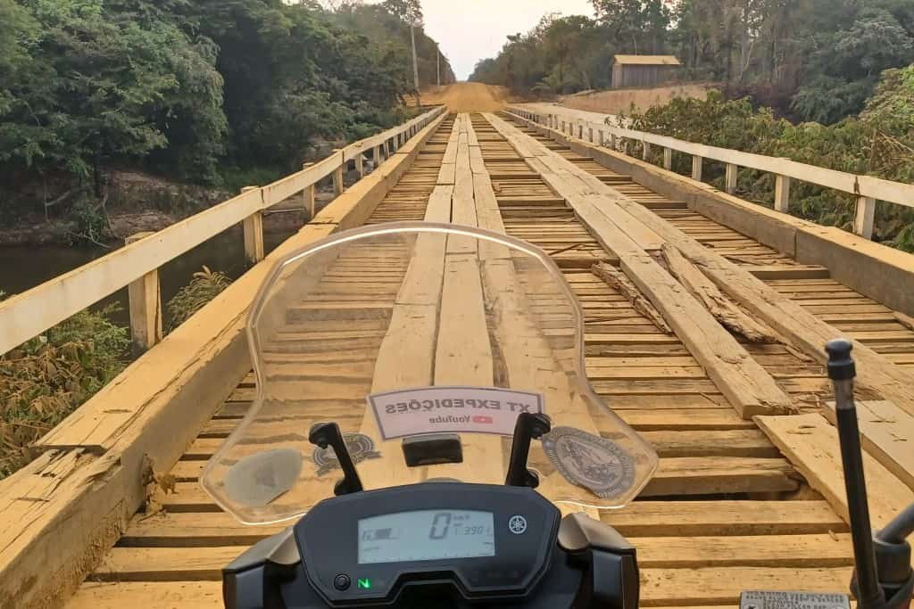 Viagem de moto pela Amazônia