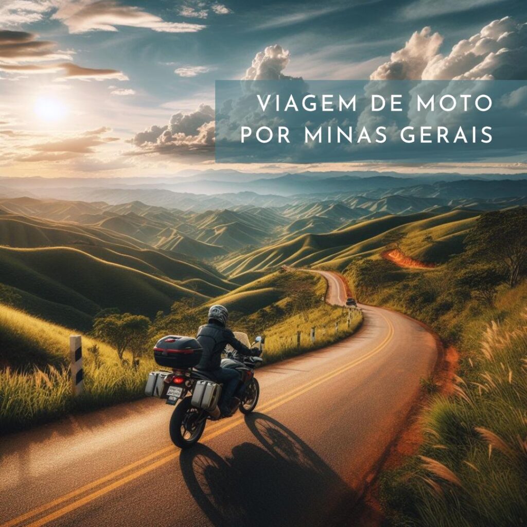 Viagem de moto por Minas Gerais