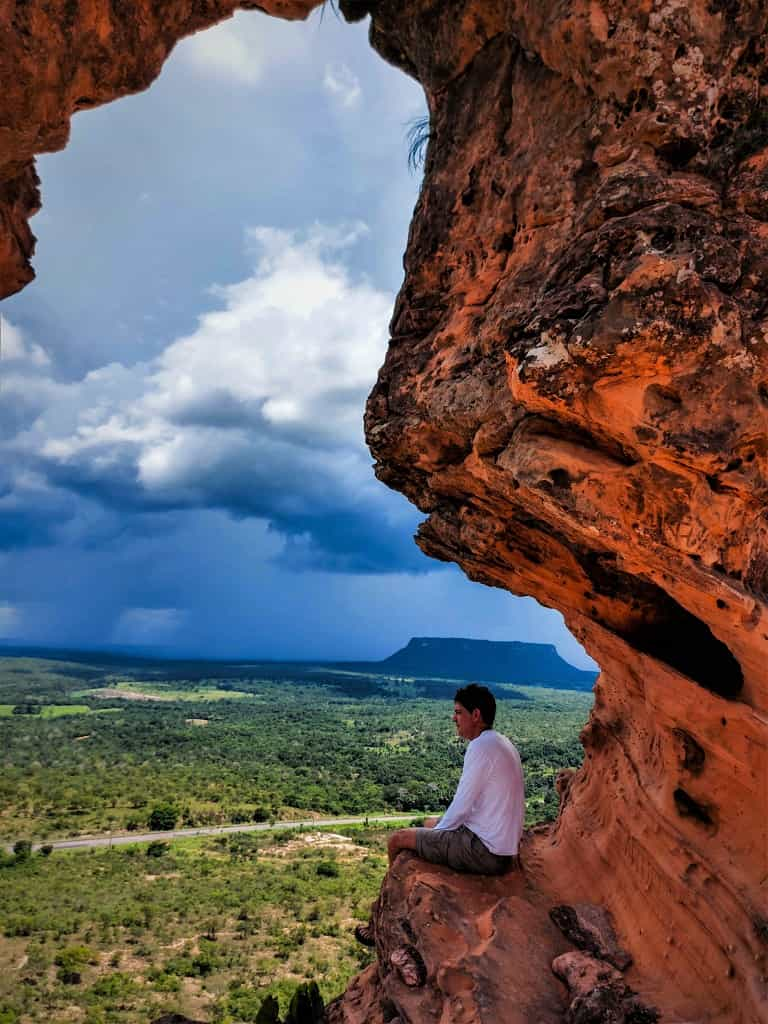 Viagem de moto até a Chapada das Mesas