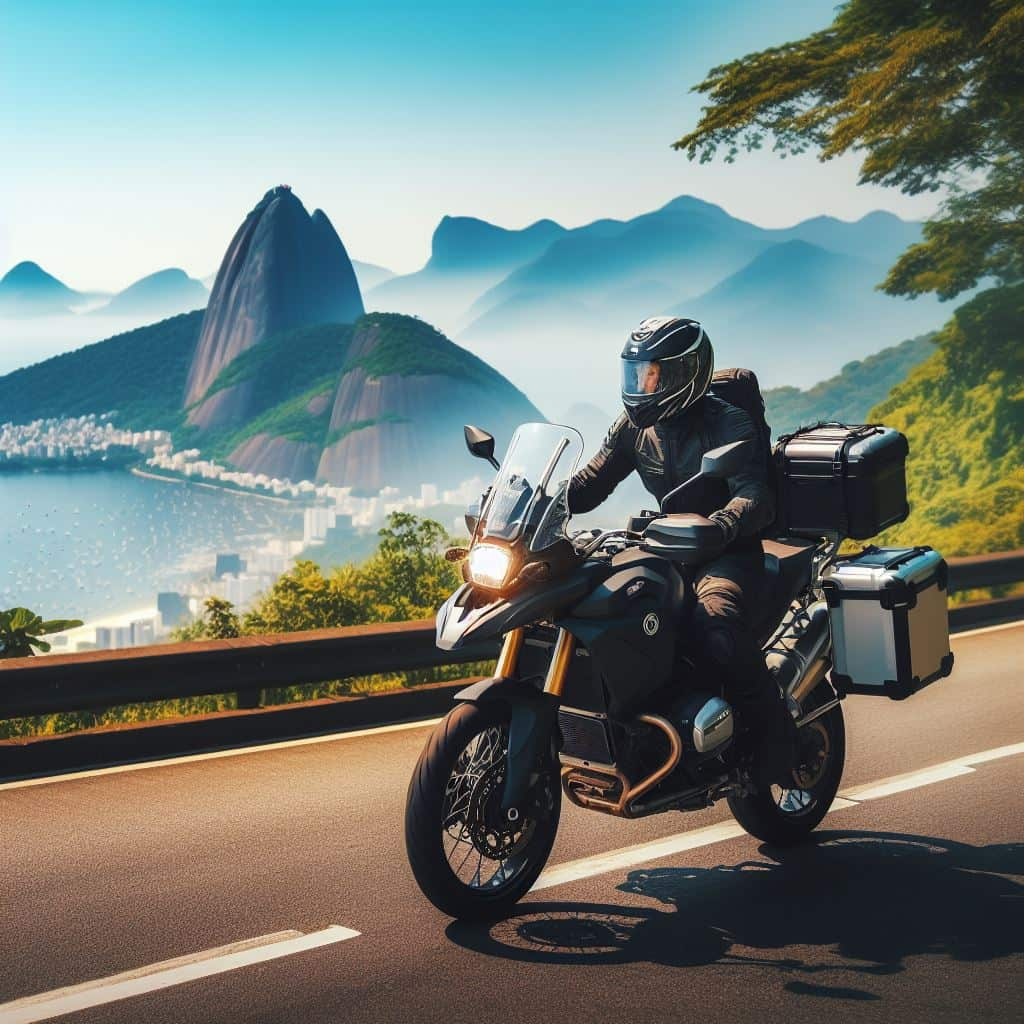 Viagem de moto pelo Rio de Janeiro