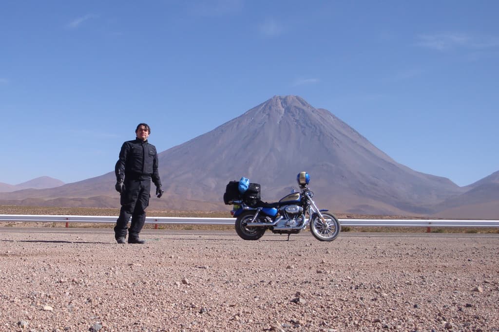Viagem de moto até o Deserto do Atacama