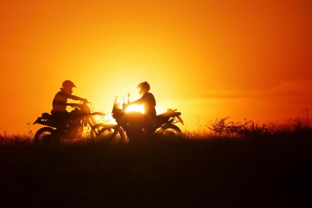 Viagem de moto pela África