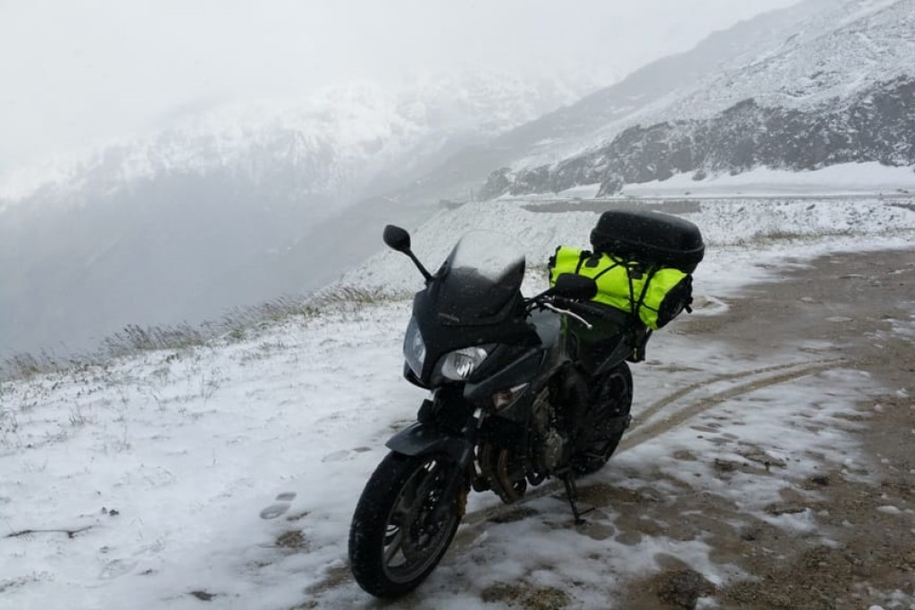 Viagem de moto pela Europa - Alpes