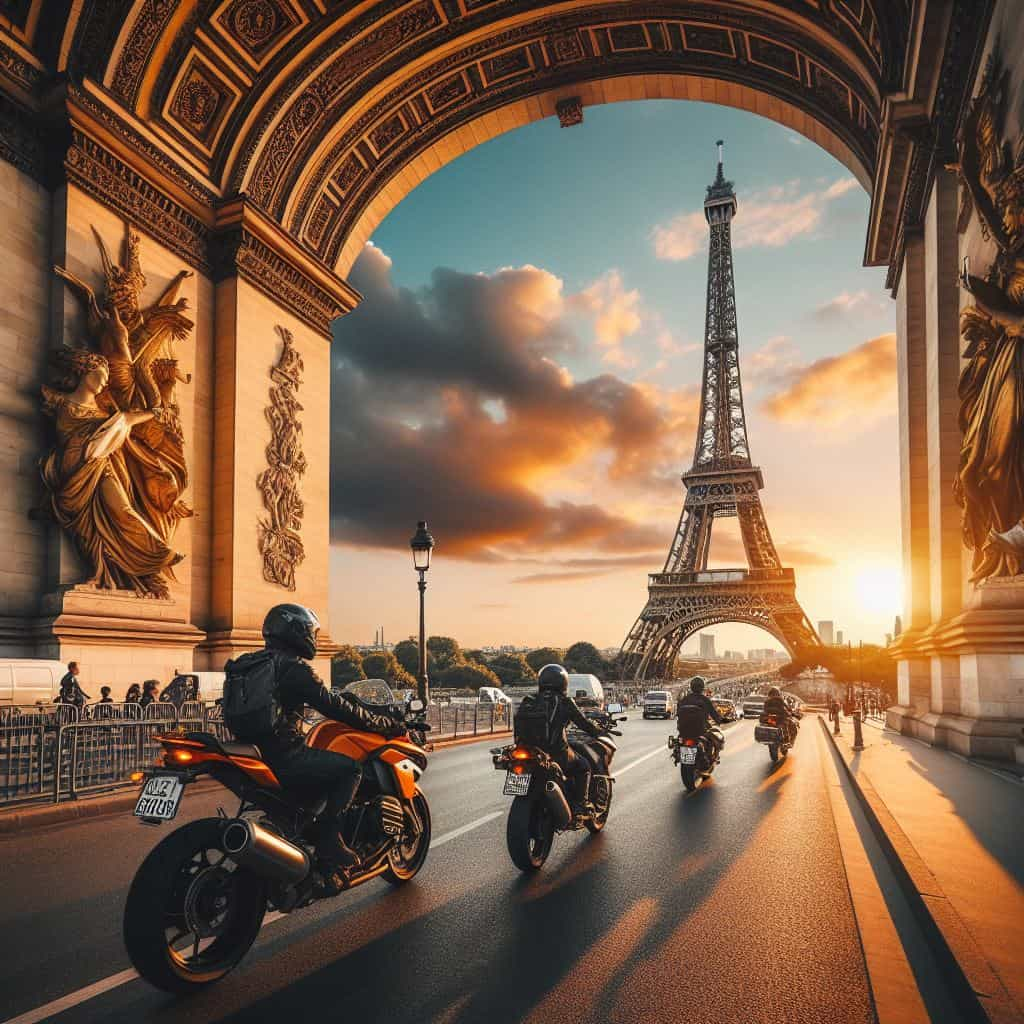 Viagem de moto pela Europa