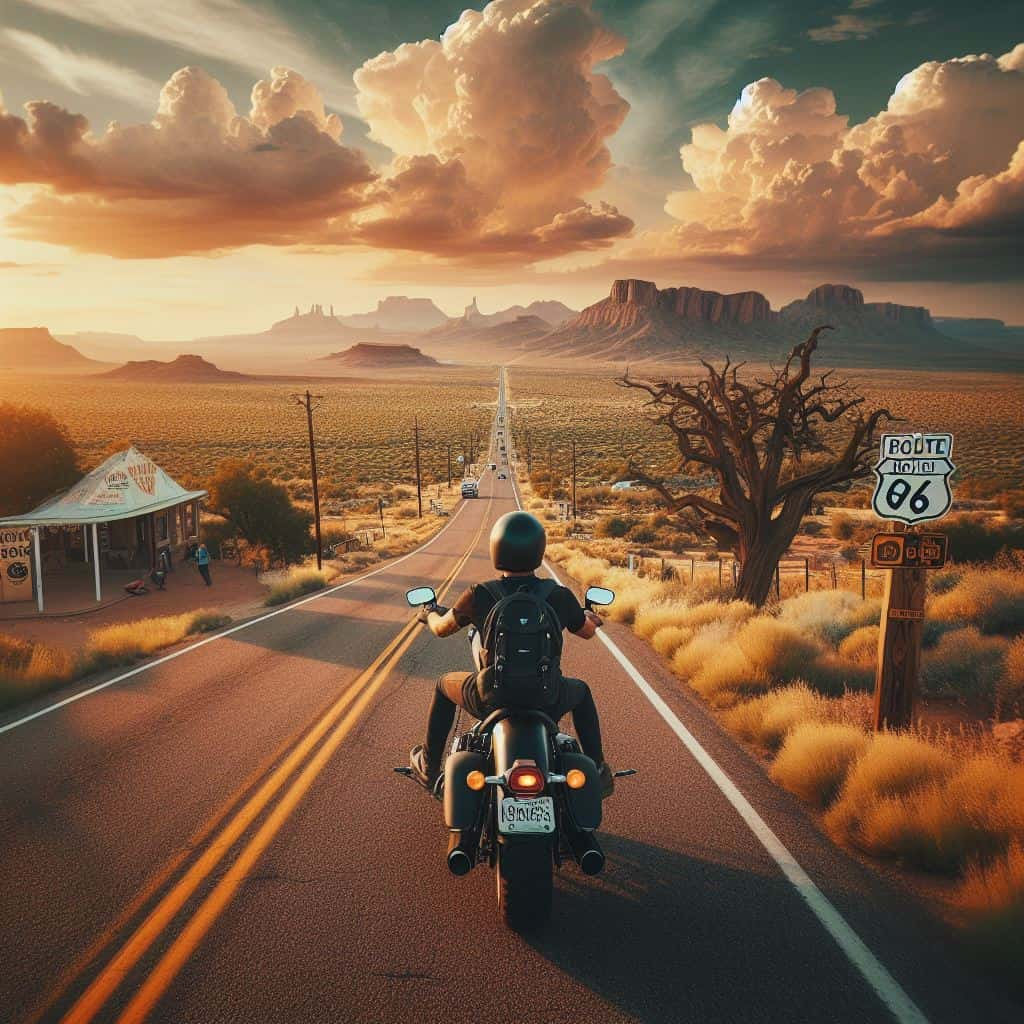 Viagem de moto pelos Estados Unidos